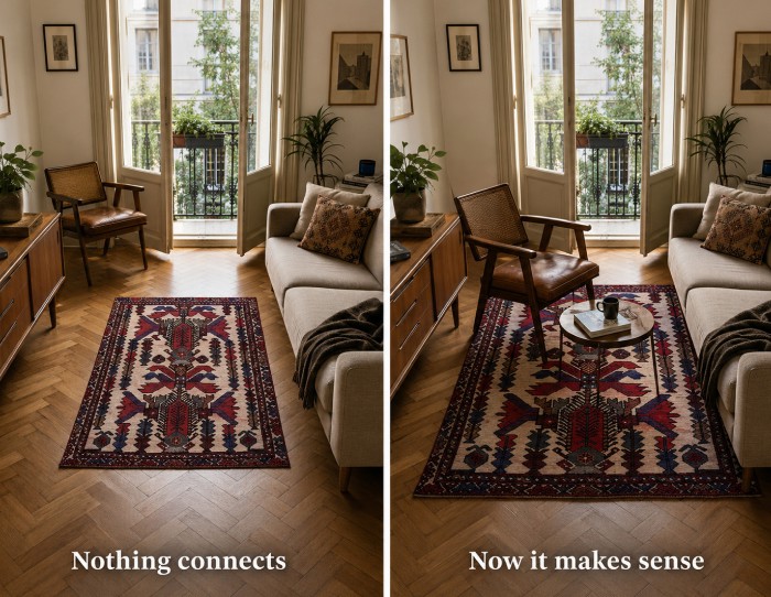 small carpet spaces